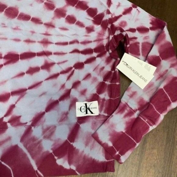Calvin Klein Tie Dye Long sleeve Top - Picture 4 of 9